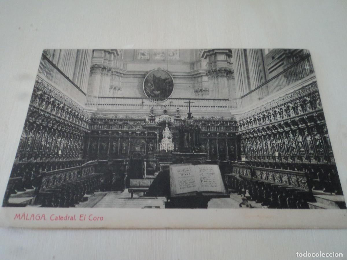 Postales: Malaga, la catedral, el coro, Editor: Thomas, circulada