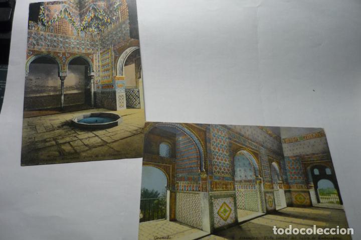 Postales: lote postales granada alhambra cm - Foto 1