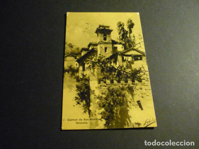 Postales: GRANADA CARMEN DE SAN ANDRES - Foto 1
