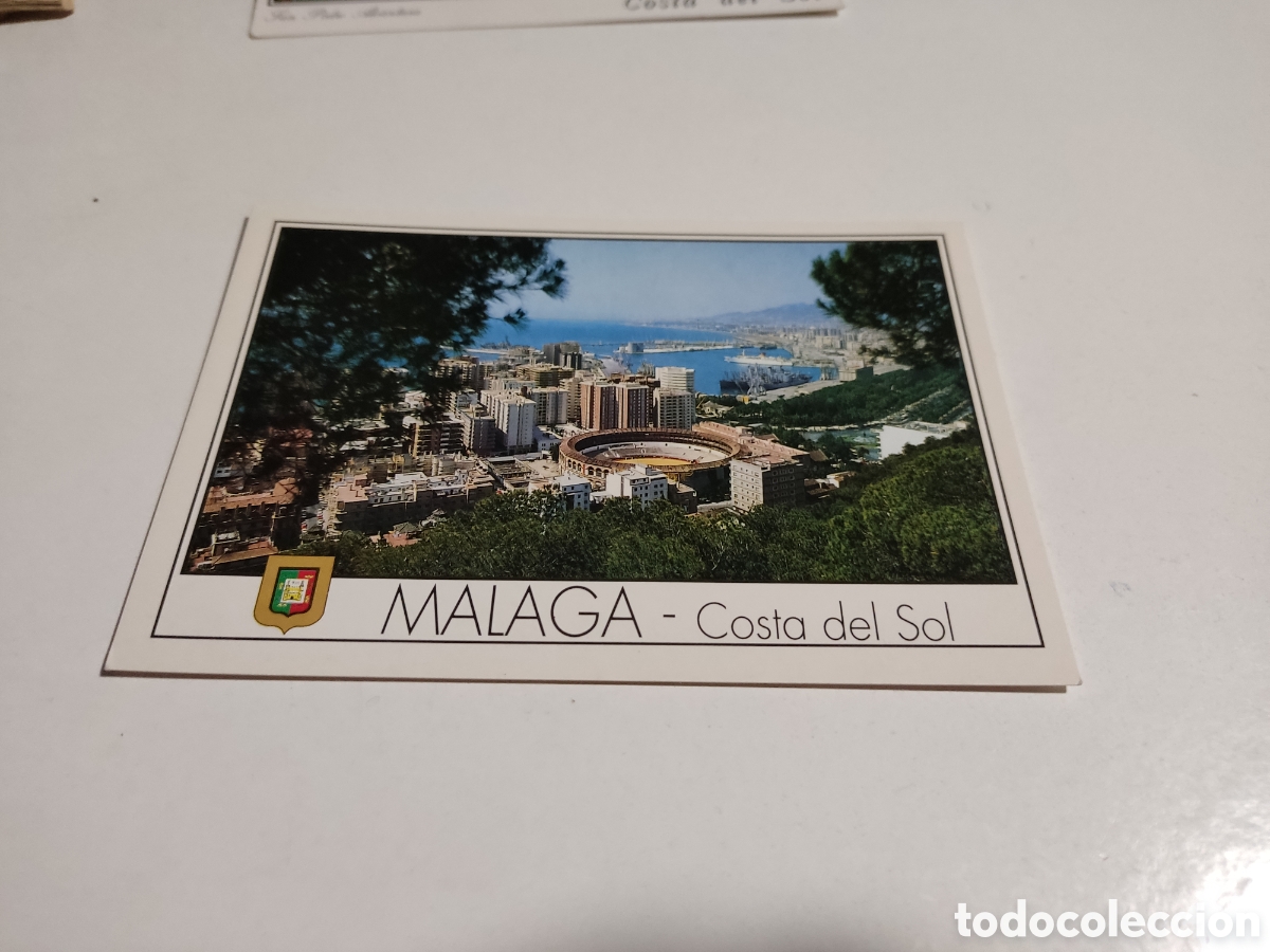 Postkarten: Postal M&aacute;laga plaza de toros
