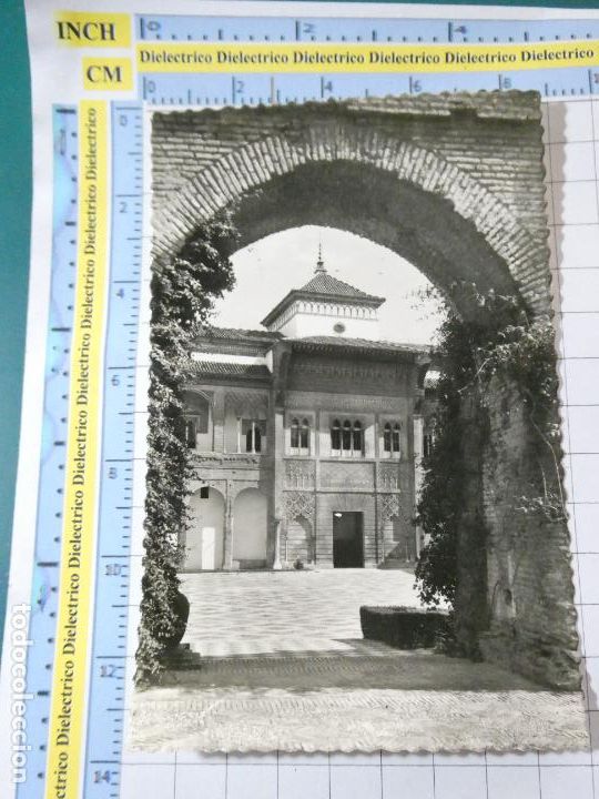 Postcards: POSTAL DE SEVILLA. A&Ntilde;OS 30 50. REALES ALC&Aacute;ZARES PUERTA PRINCIPAL DEL PALACIO MUD&Eacute;JAR 139 GARRA. 2592
