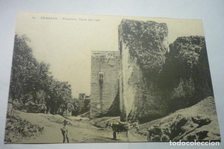 Postales: postal granada alhambra torre del cadi cm - Foto 1