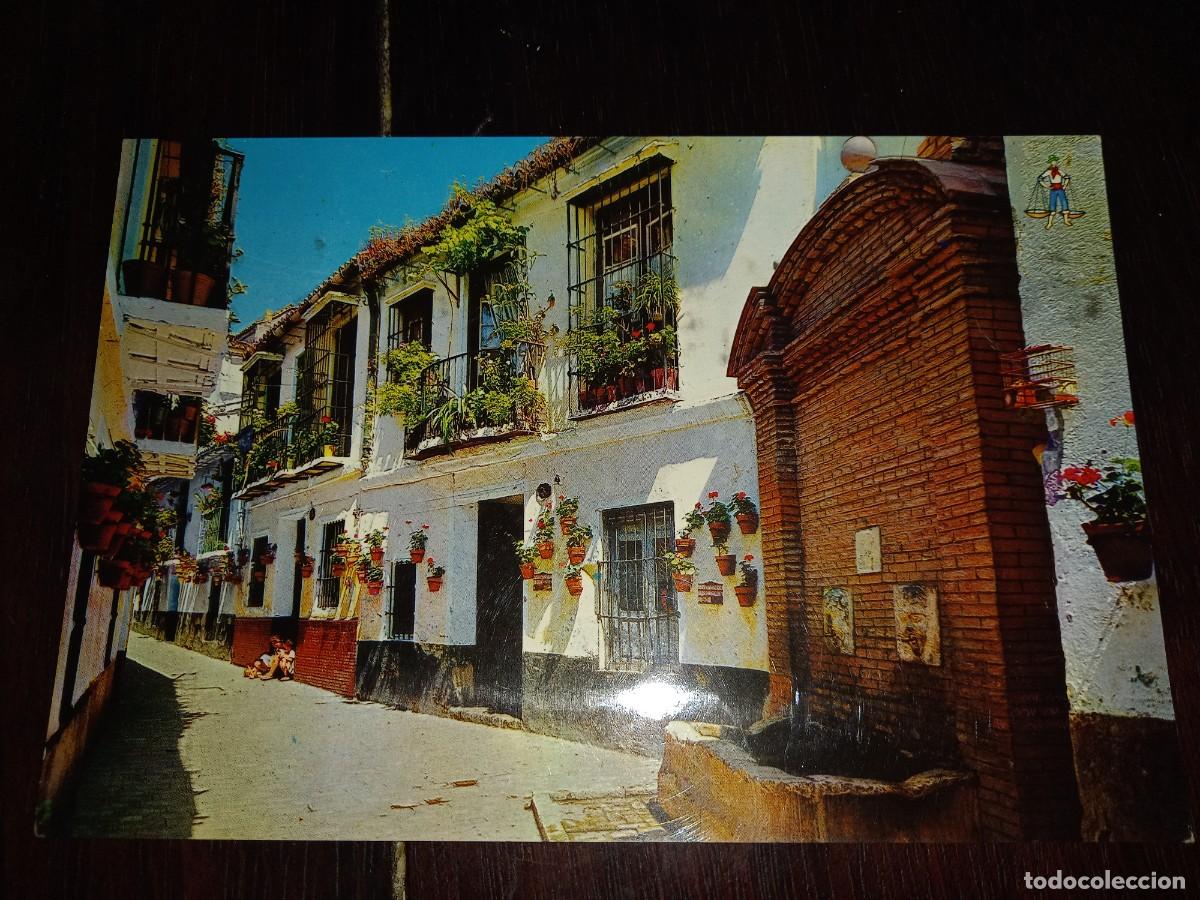 Postales: N&ordm; 52114 POSTAL MALAGA CALLE DE LOS CRISTOS