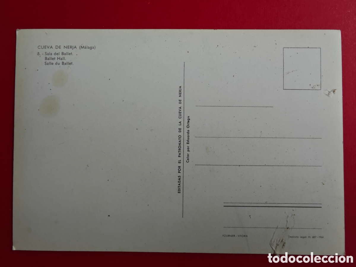 Postales: Nerja ,M&aacute;laga , sala del ballet - Foto 2