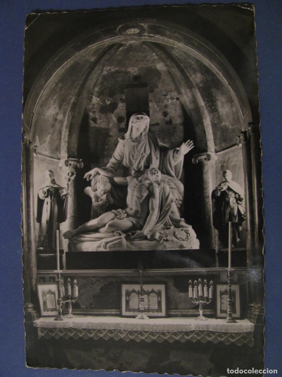 Postales: POSTAL FOTOGRAFICA DE MALAGA. CATEDRAL. TRASCORO. LA PIEDAD SIGLO XIX. GARCIA GARRABELLA.