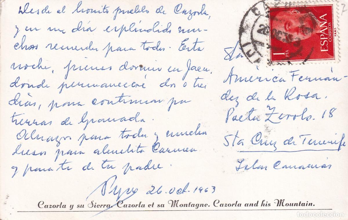 Postales: JAEN - CAZORLA Y SU SIERRA - Foto 2