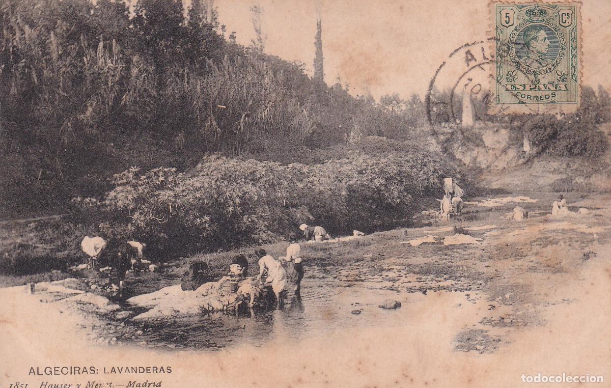 Postales: ALGECIRAS LAVANDERAS - Foto 1