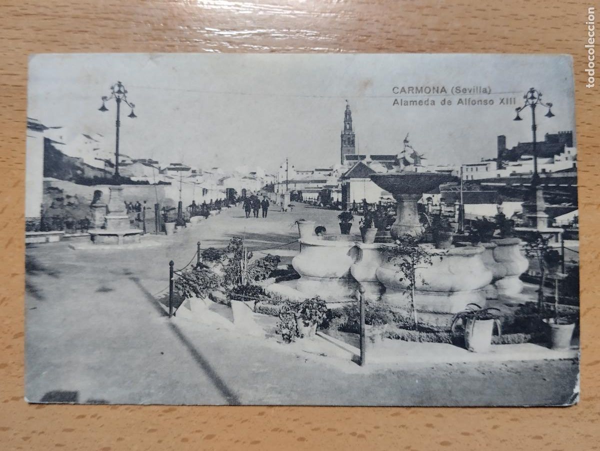 Postales: CARMONA - ALAMEDA DE ALFONSO XIII - EDICIONES DUBOIS