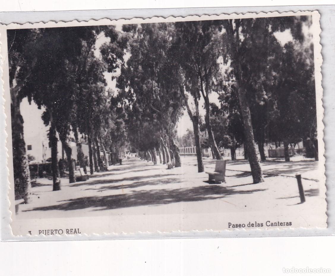 Postais: 3 Puerto Real. Paseo de las Canteras Circulada.