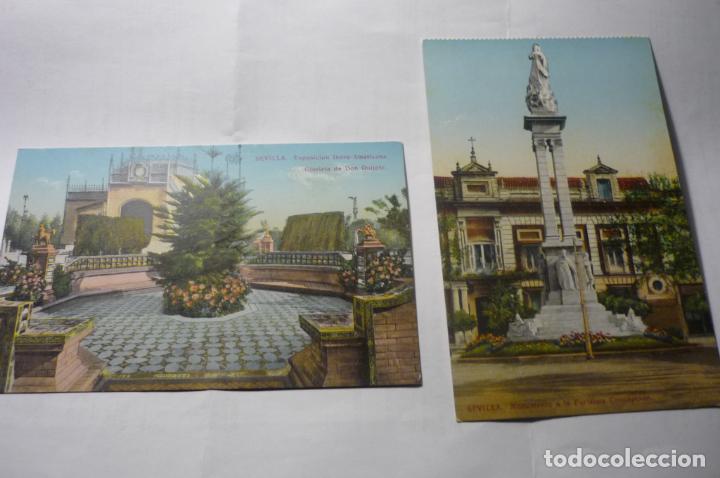 Postales: lote postales sevilla.- cm