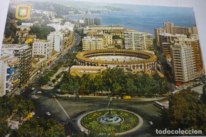 Postales: postal malaga,-pl.toros y p&ordm; reding escrita