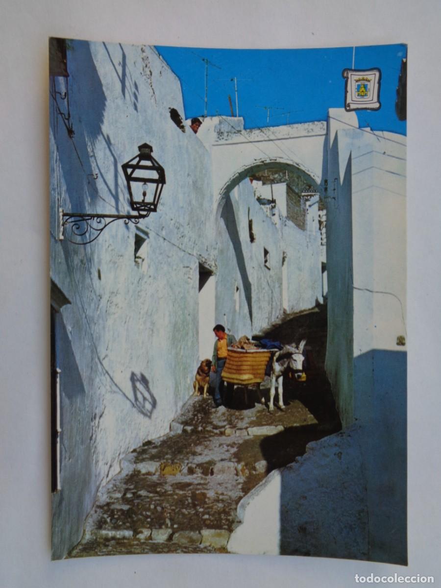 Postales: POSTAL DE ARCOS DE LA FRONTERA ( CADIZ ): CALLE VALDERRAMA . A&Ntilde;OS 70