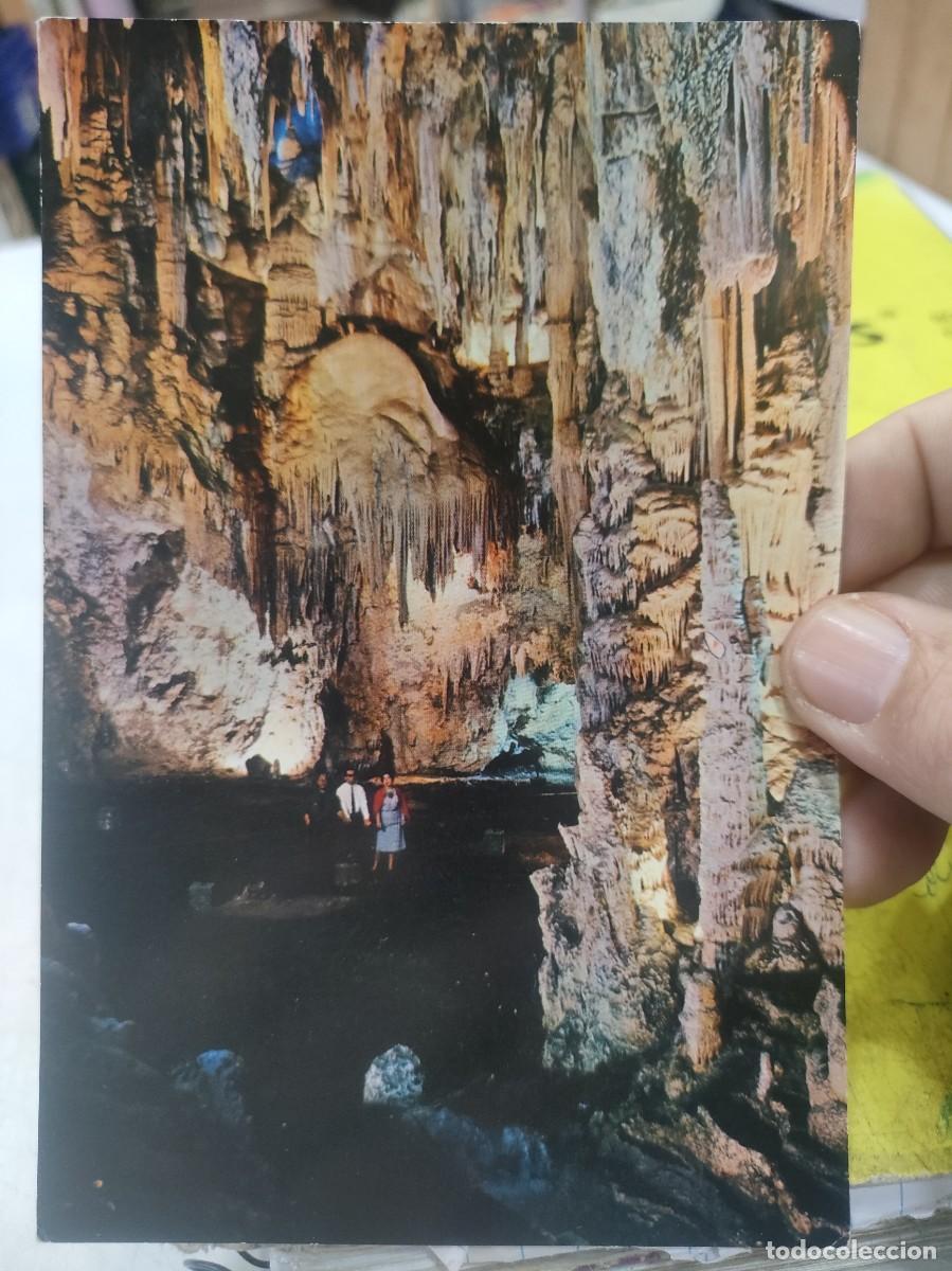Postales: Postal CUEVA DE NERJA M&aacute;laga SALA DEL BALLET N 8 FOURNIER SC 1964