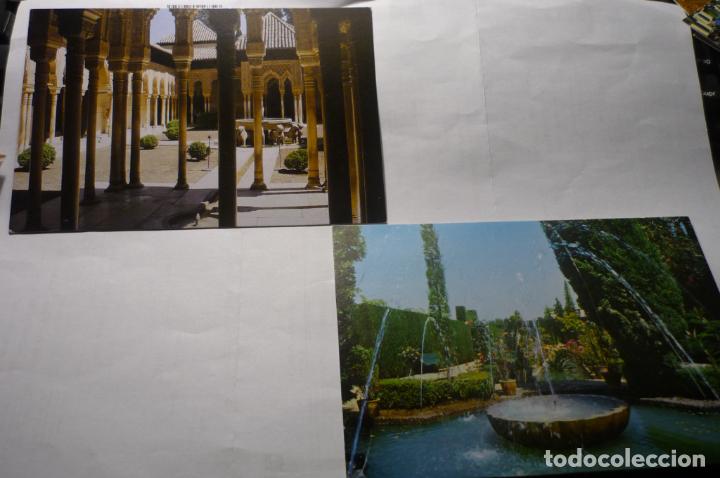 Postales: lote postales granada alhambra - Foto 1