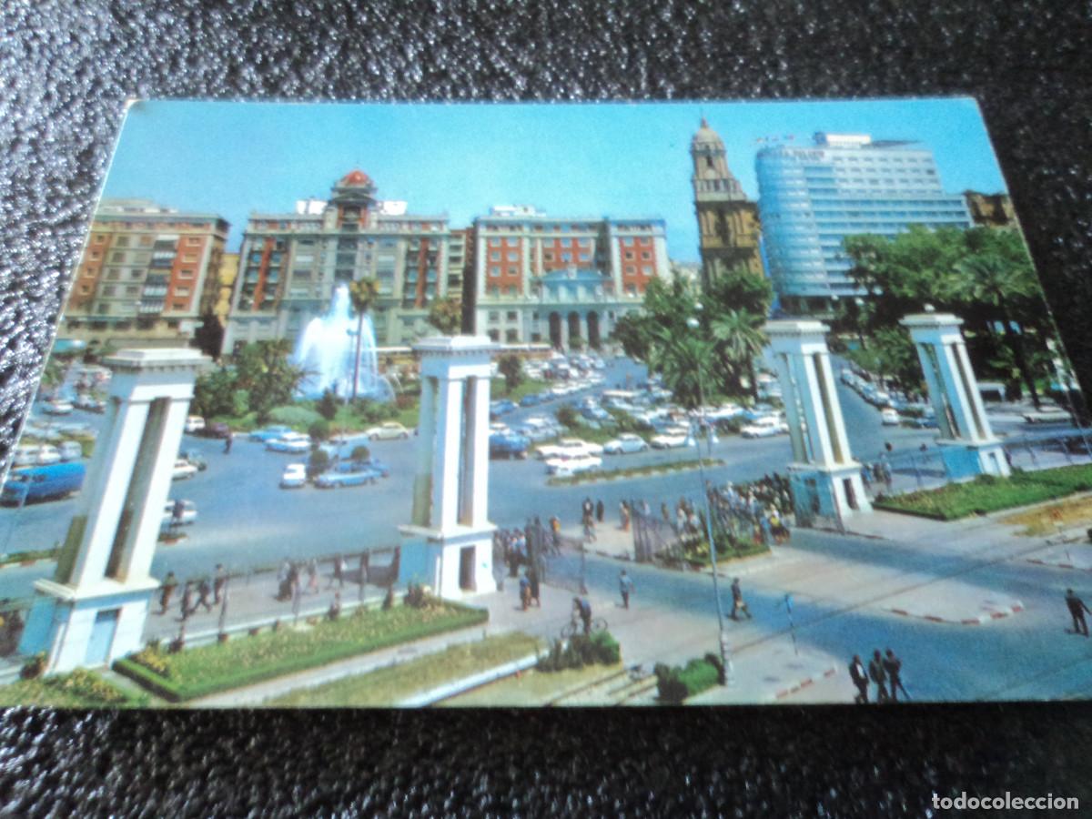 Postales: 1297 malaga, plaza queipo de llano, ed. beascoa