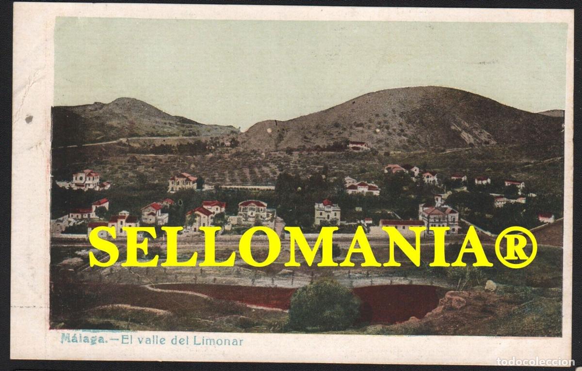 Postkarten: POSTAL A&Ntilde;OS 1900 - 1910 MALAGA EL VALLE DEL LIMONAR SIN DIVIDIR TCP00089