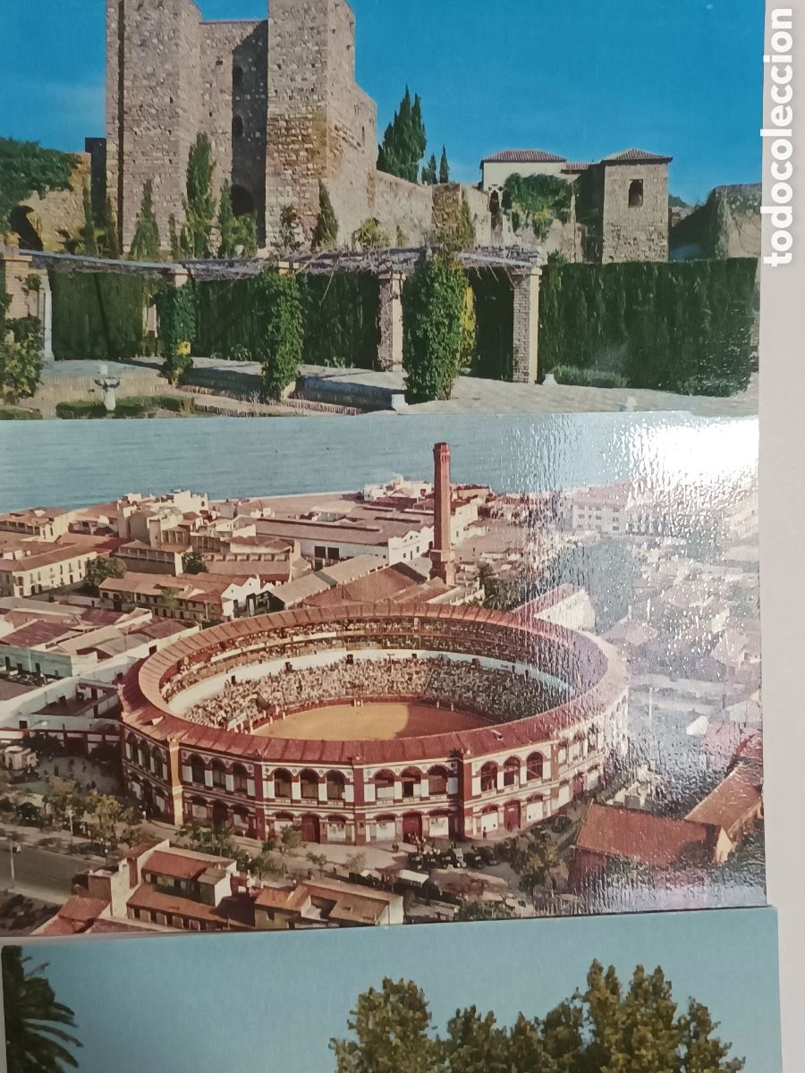 Postales: MALAGA 1961. VISTAS DE LA CIUDAD. TRES POSTALES Y OTRAS DIEZ IMAGENES. ANDALUCIA