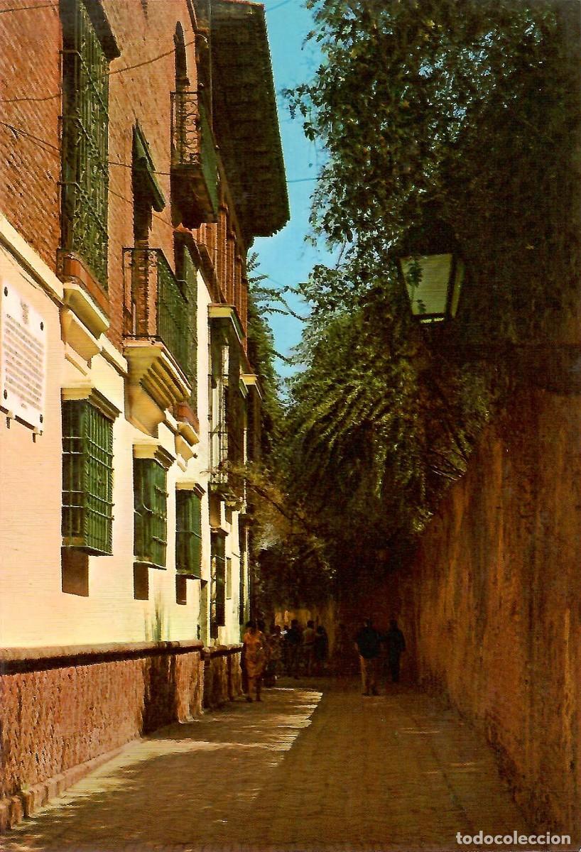 Postales: N&ordm; 209-SEVILLA. Barrio de Santa Cruz. Callej&oacute;n del Agua. Sin circular. ED. J. RODR&Iacute;GUEZ CASTILLEJO