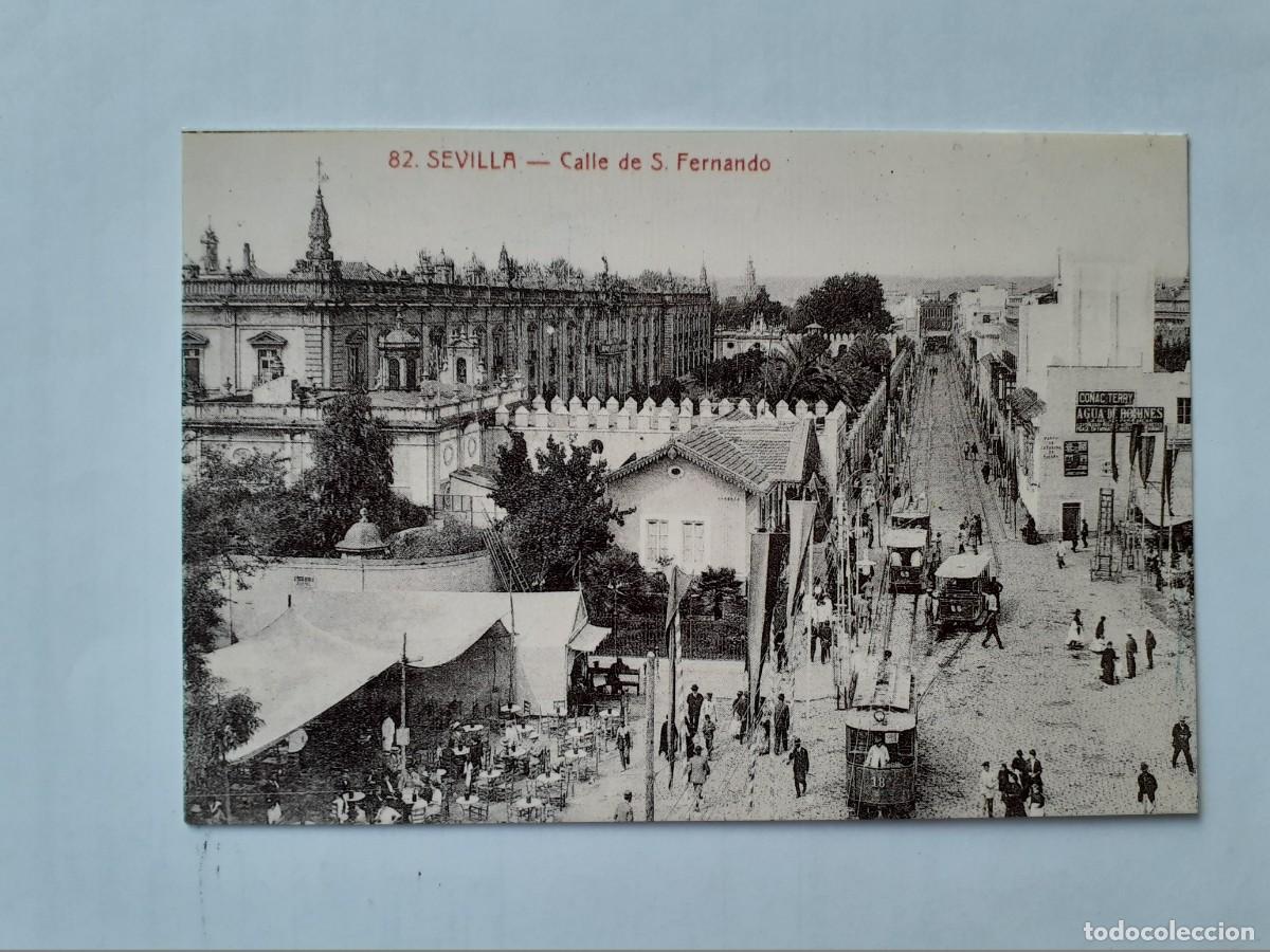 Postales: POSTAL DE REPRINT - SEVILLA CALLE DE S. FERNANDO