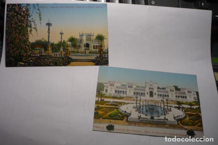 Postales: lote postales sevilla-exposicion ibero americana cm