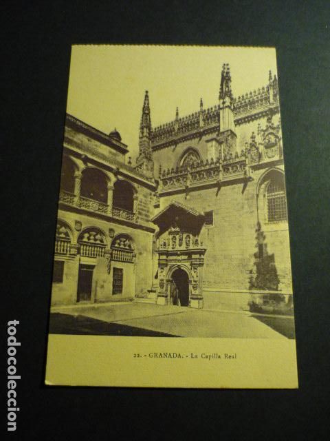 Postales: GRANADA LA CAPILLA REAL - Foto 1