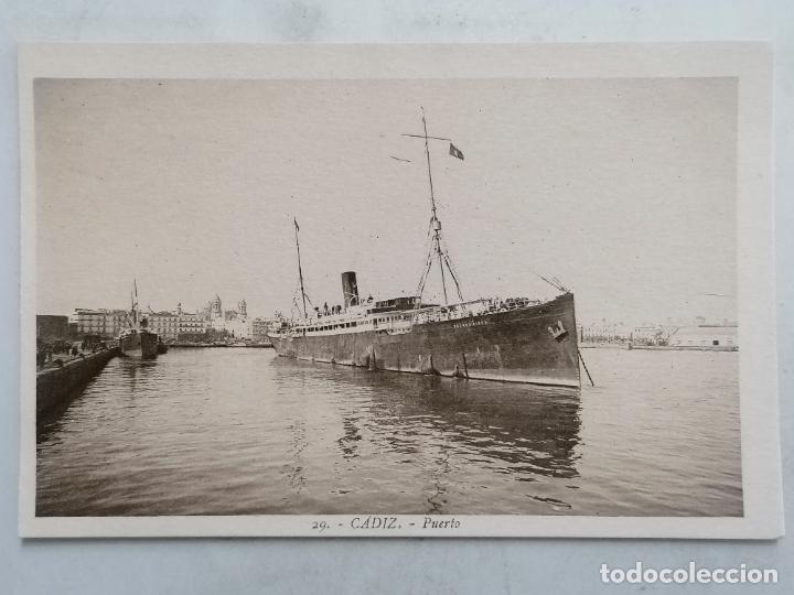 Postales: POSTAL CADIZ - PUERTO, EDITOR L. ROISIN