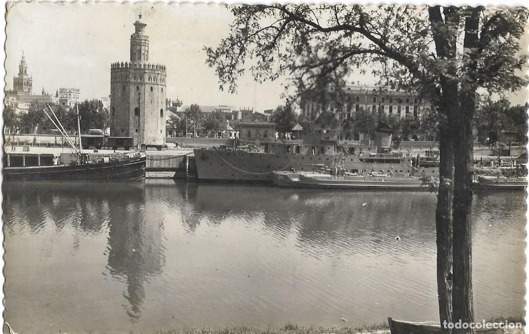 Postales: TORRE DEL ORO, CIRCULADA