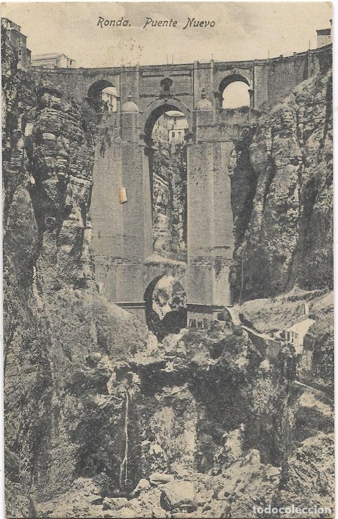 Postales: PUENTE NUEVO RONDA, CIRCULADA
