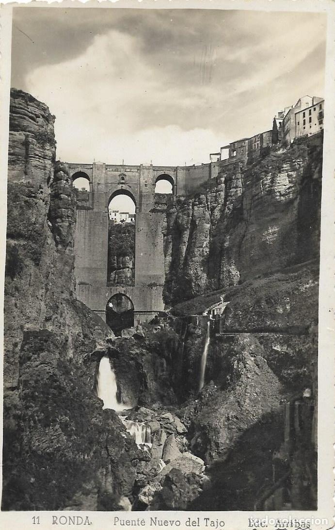 Postales: PUENTE NUEVO RONDA, CIRCULADA