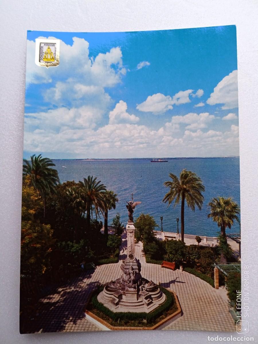 Postales: POSTAL CADIZ N&ordm; 1125 - ALAMEDA MARQUES DE VALDECILLA Y BAHIA - ESCRITA .