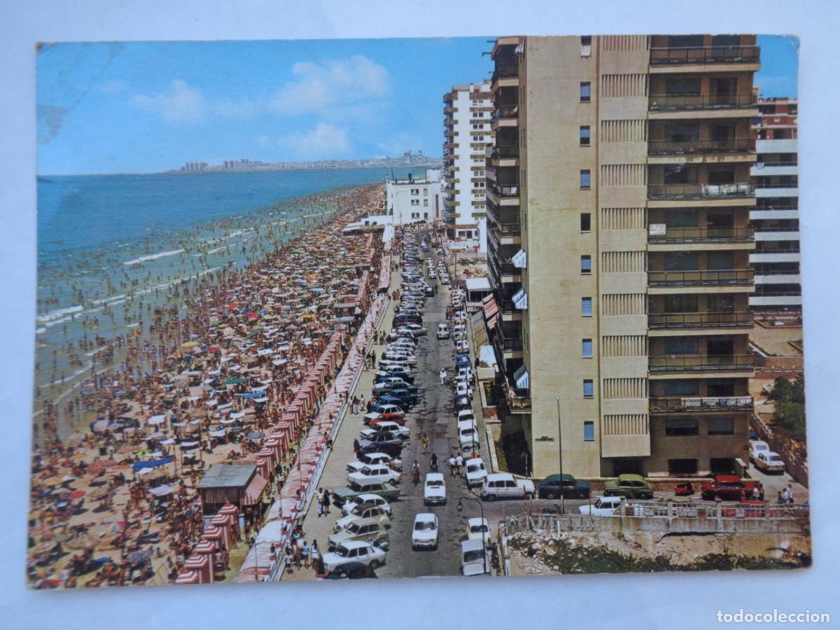 Postales: POSTAL DE CADIZ : PLAYA DE LA VICTORIA. A&Ntilde;OS 70