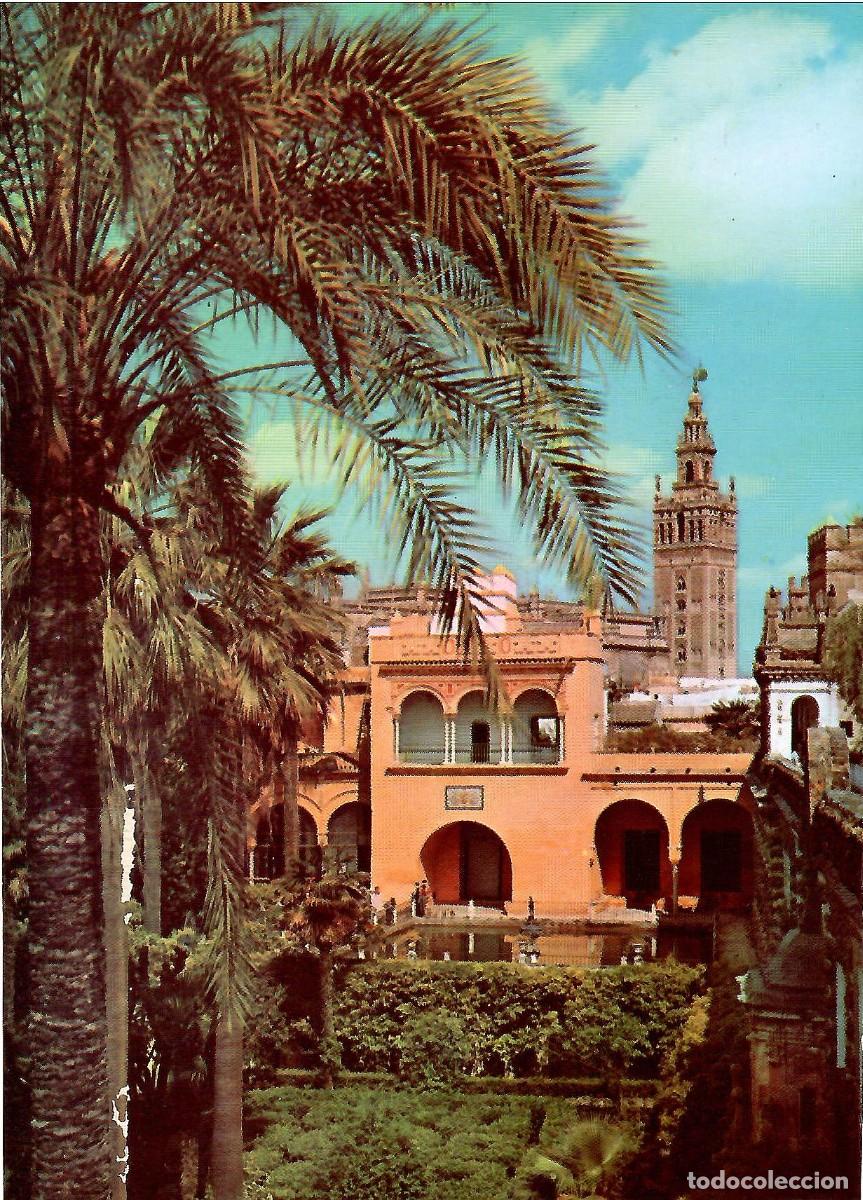 Postales: N&ordm; 5-SEVILLA. Reales Alc&aacute;zares. Los jardines. Sin circular. ED. PATRIMONIO NACIONAL