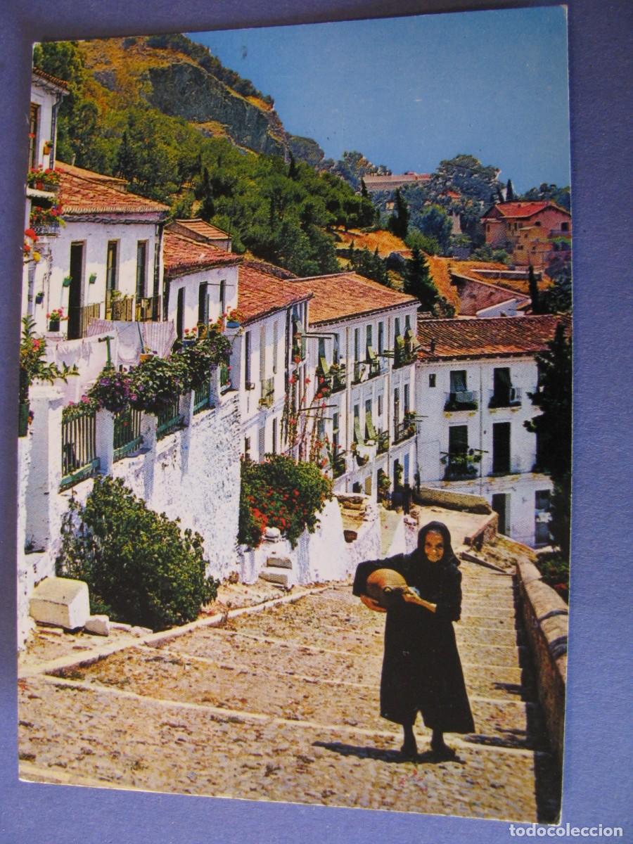Postales: POSTAL DE MALAGA. SUBIDA A GIBRALFARO. BEASCOA. CIRCULADA.