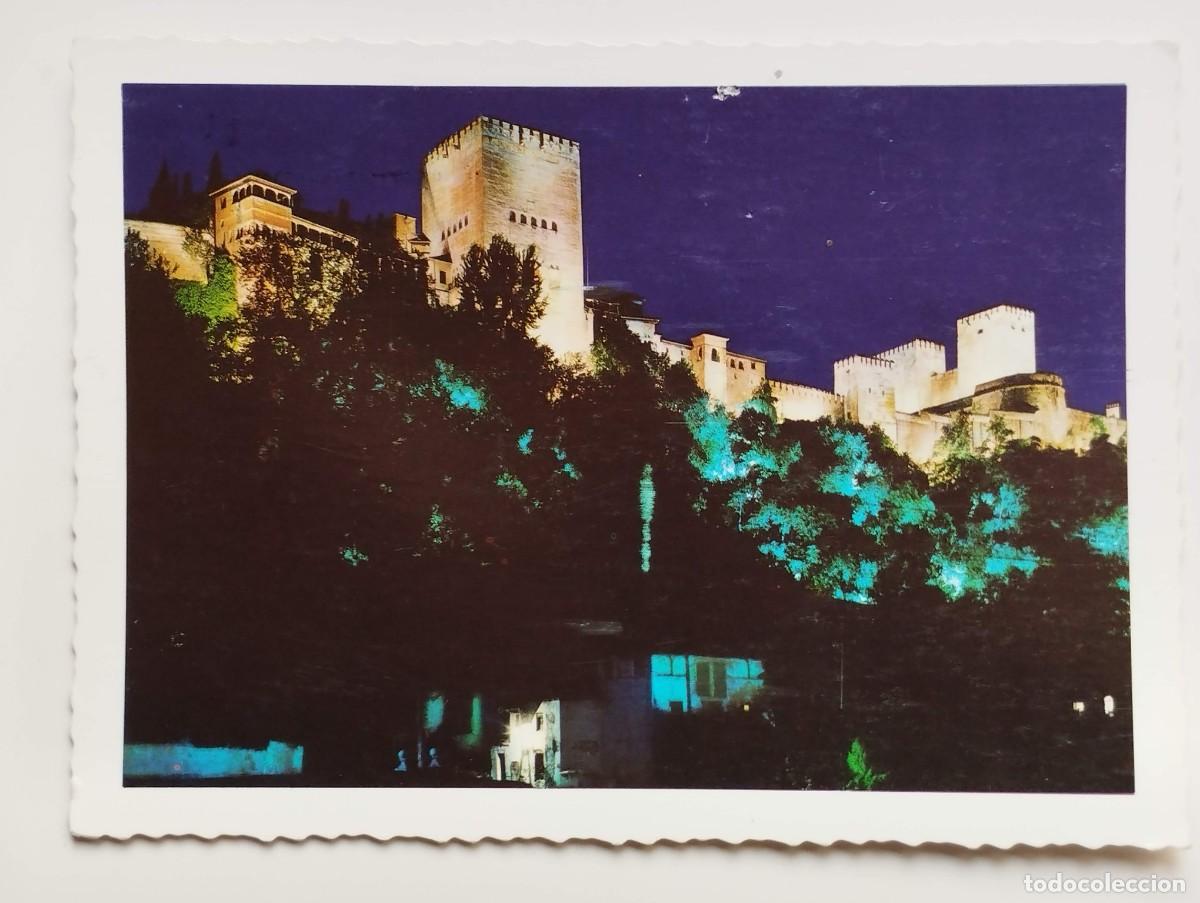 Postales: POSTAL CIRCULADA LA ALHAMBRA GRANADA 2004 - Foto 1