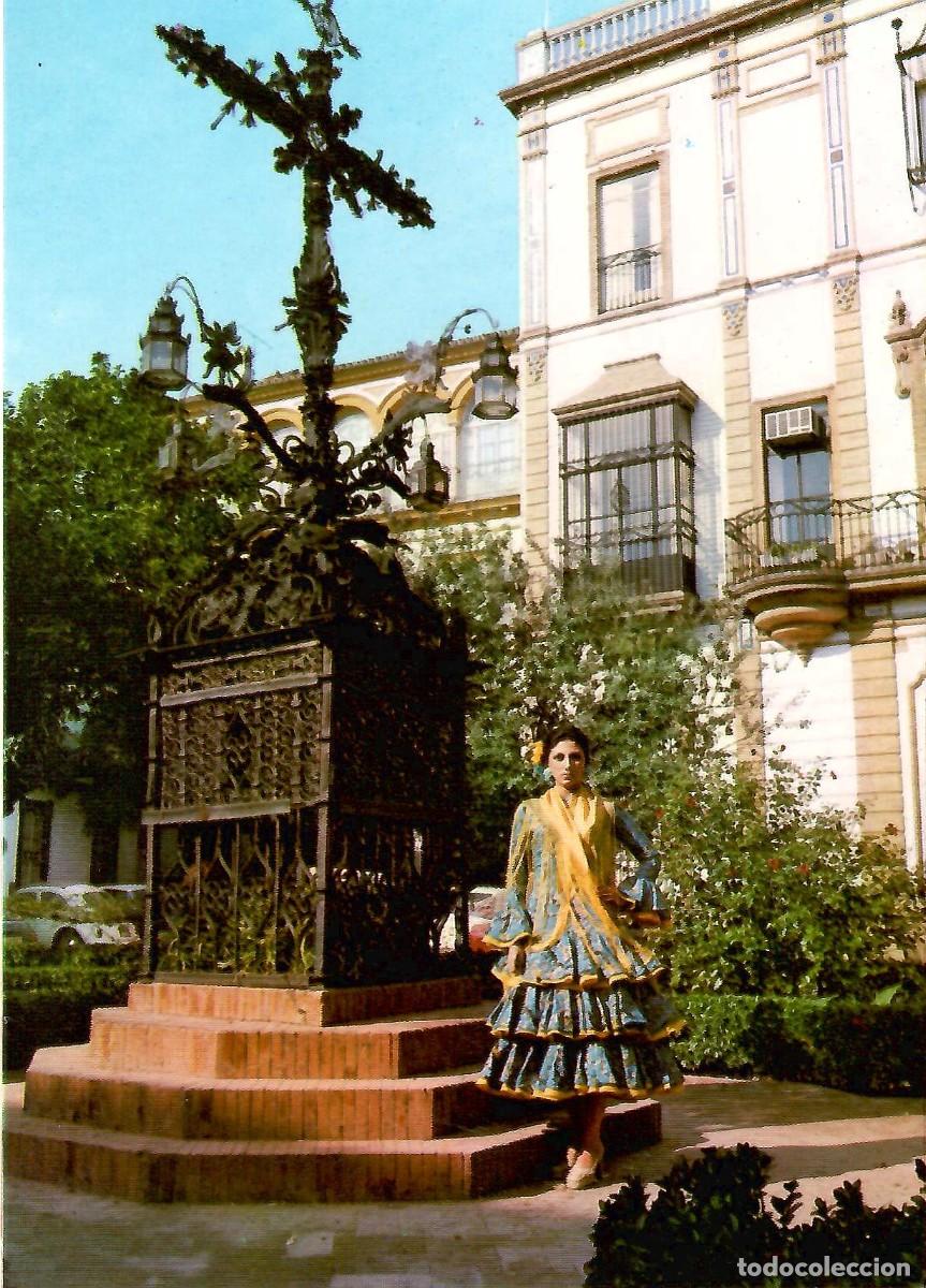 Postales: N&ordm; 2500-SEVILLA. Plaza de Santa Cruz. Cruz de la Cerrajer&iacute;a. Sin circular.