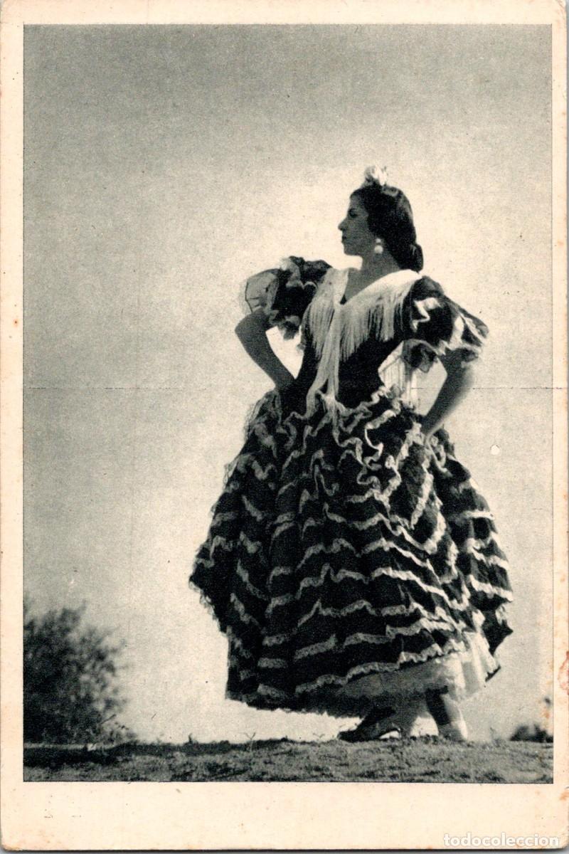 Postales: Trajes Regionales - Andaluc&iacute;a - Ed. Spanish State Tourist Departament - Imp. Fournier - 141x95mm