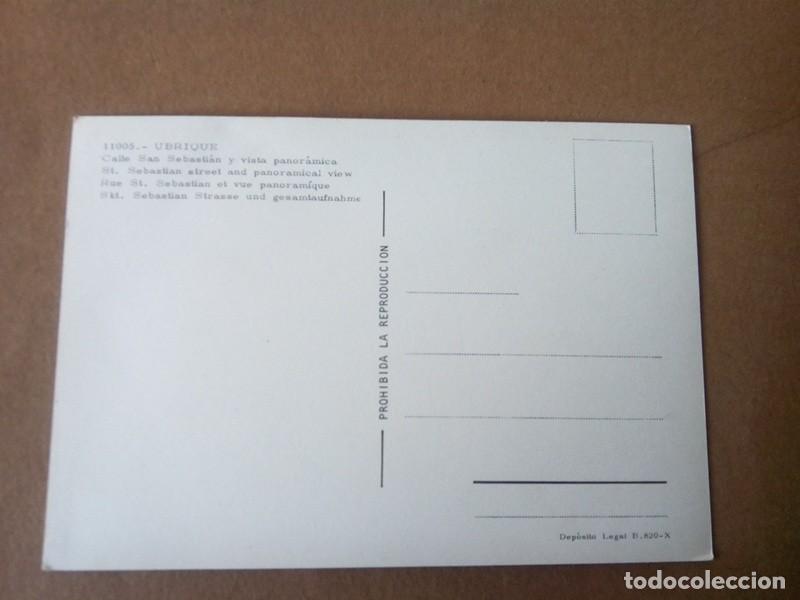 Postales: UBRIQUE , POSTAL ANTIGUA ANIMADA - Foto 3