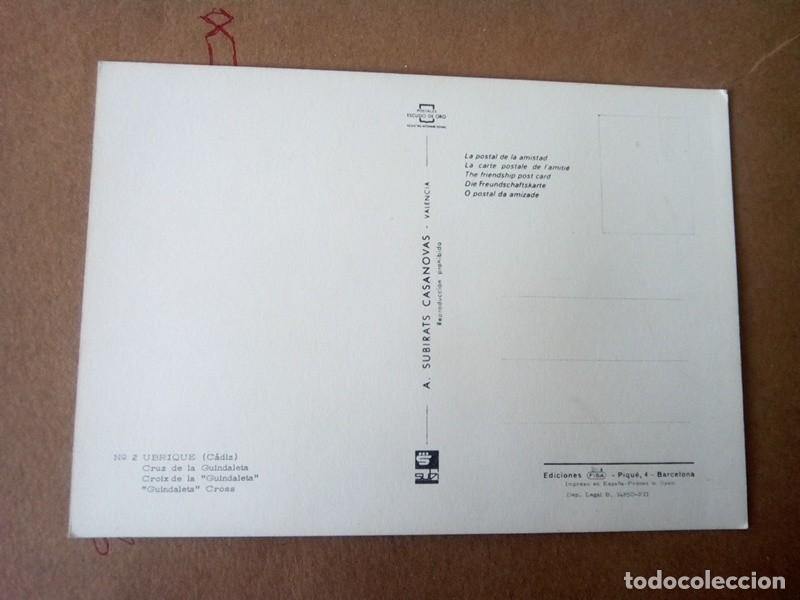 Postales: UBRIQUE , POSTAL ANTIGUA ANIMADA - Foto 4