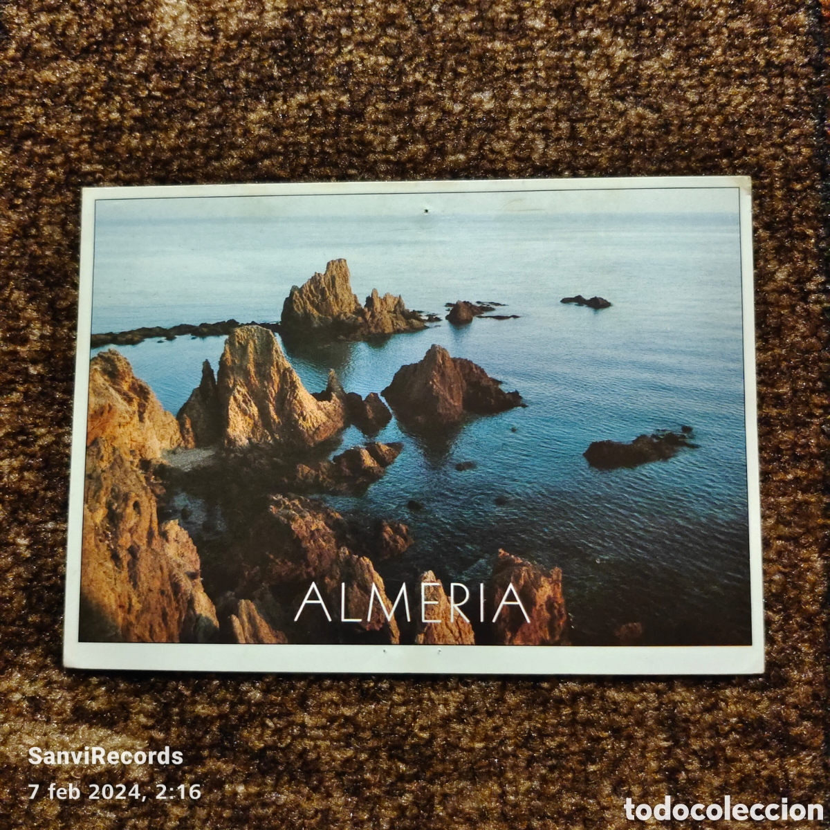 Postcards: POSTAL: ARRECIFE DE LAS SIRENAS, PARQUE NATURAL DEL CABO DE GATA, N&Iacute;JAR, ALMER&Iacute;A (ANDALUC&Iacute;A)