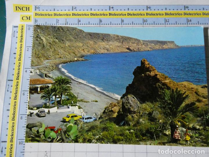 Postkarten: POSTAL DE ALMER&Iacute;A. A&Ntilde;O 1971. PLAYA DE EL PALMER. RENAULT 4. 1008 PRENSA. 1447