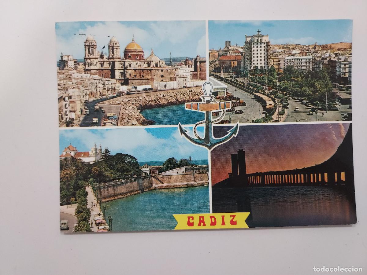 Postales: POSTAL CADIZ. BELLEZAS DE LA CIUDAD. 1972. CIRCULADA