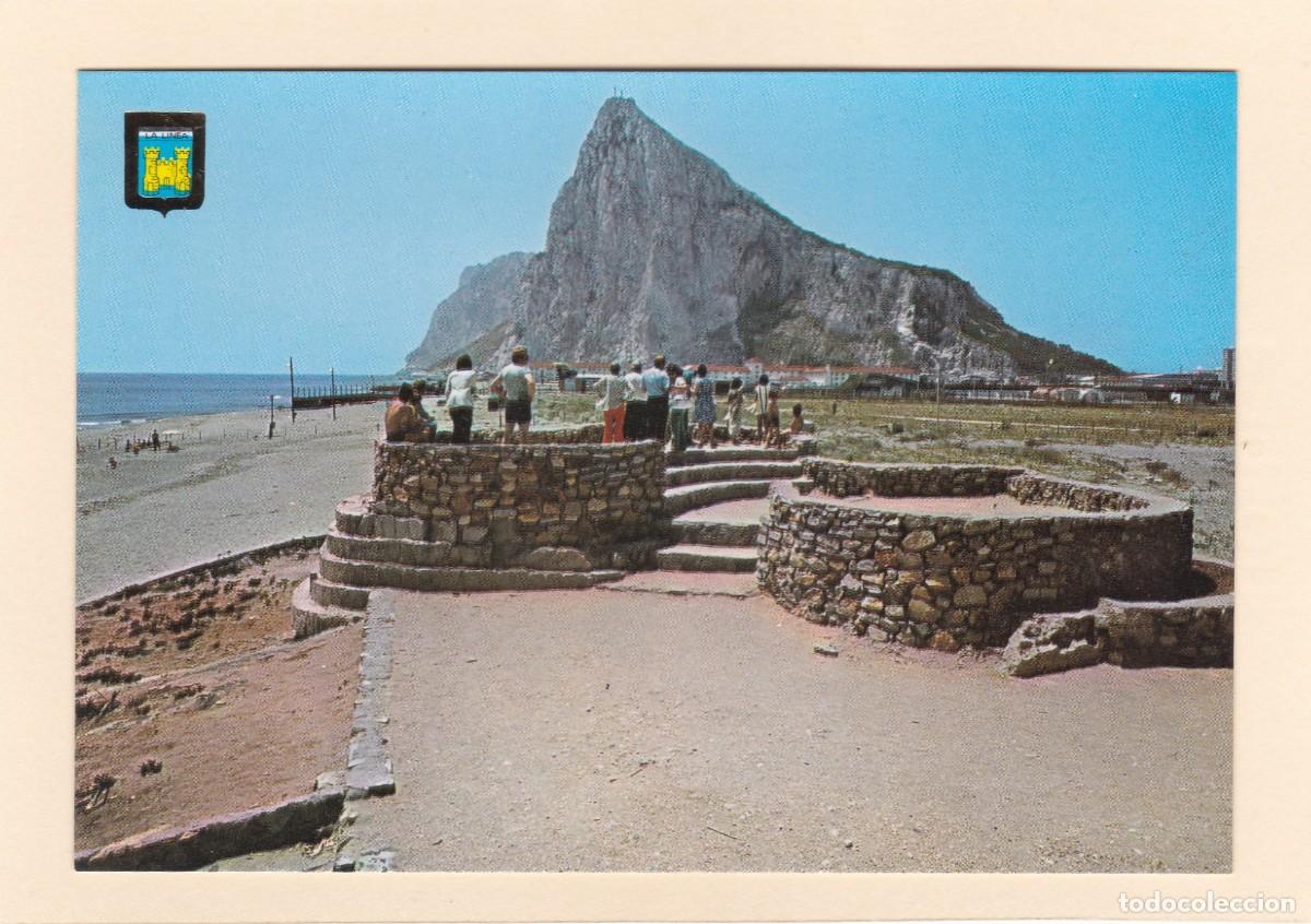 Postales: LA LINEA (CADIZ). PE&Ntilde;&Oacute;N DE GIBRALTAR (1978)