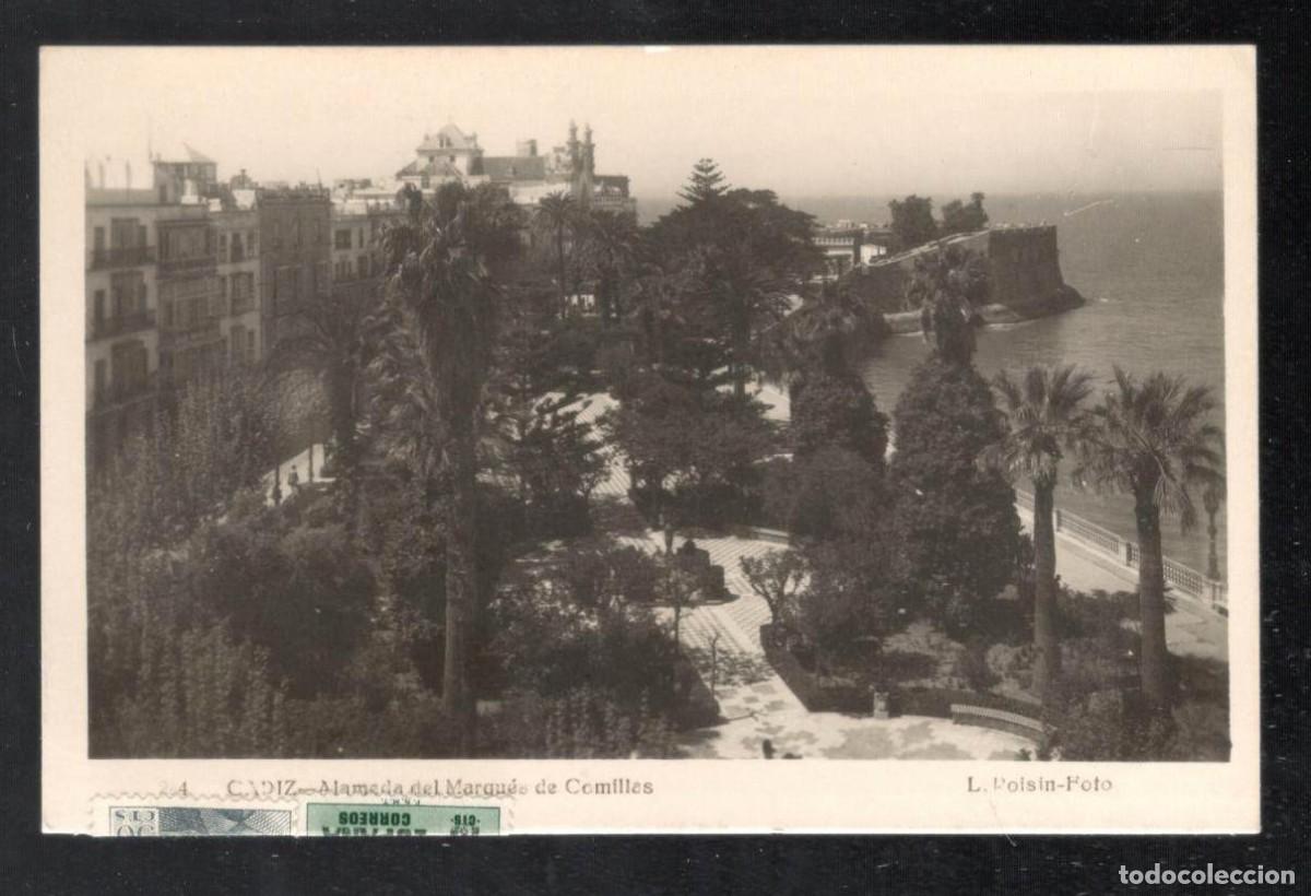Postales: CADIZ. Alameda del Marqu&eacute;s de Comillas. L. Roisin foto
