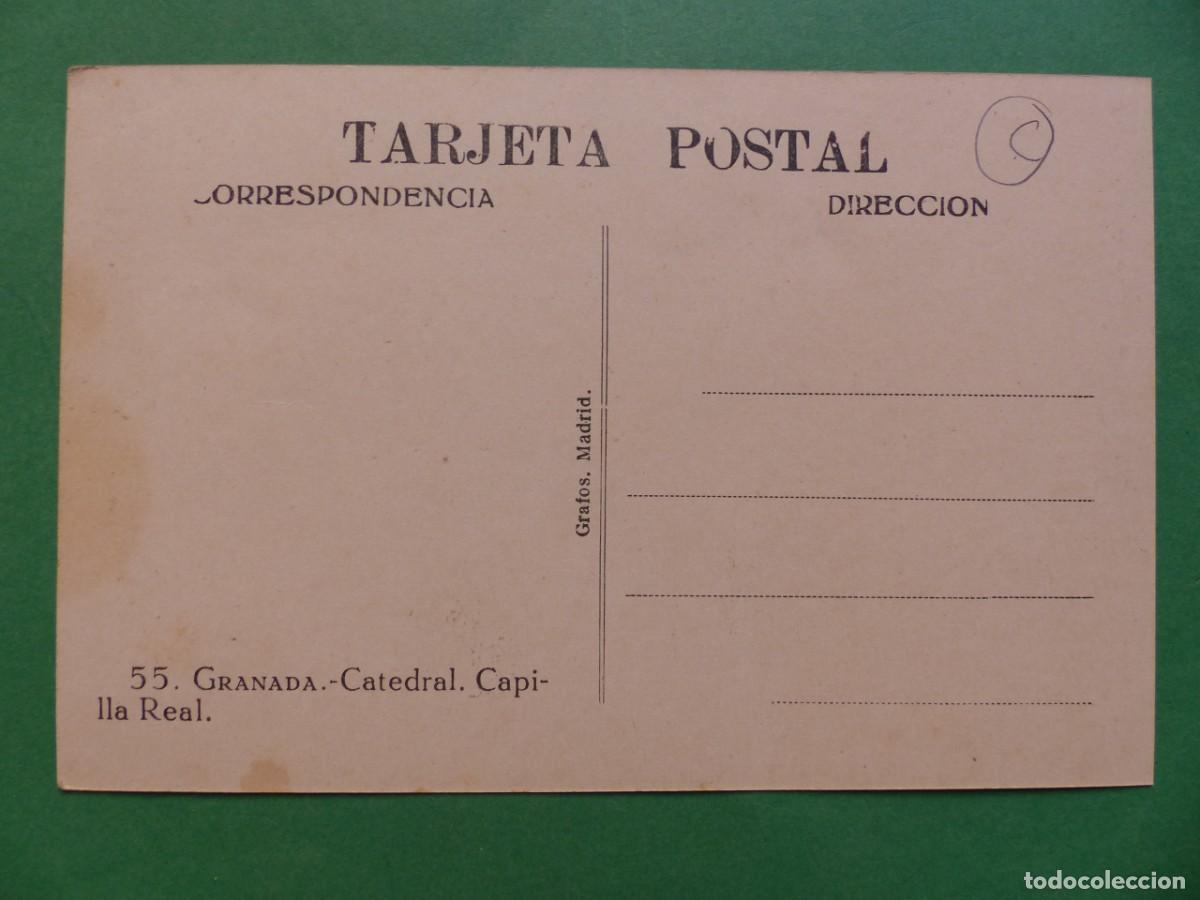 Postales: GRANADA - ANTIGUA POSTAL - (REF.: 40) - Foto 2