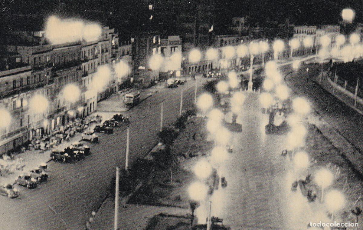 Postales: CADIZ VISTA NOCTURNA - PUBLICIDAD AYUNTAMIENTO