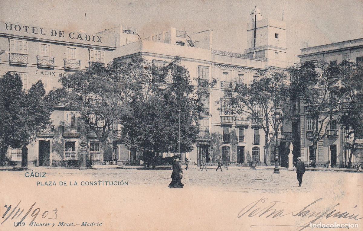 Postales: CADIZ PLAZA DE LA CONSTITUCION