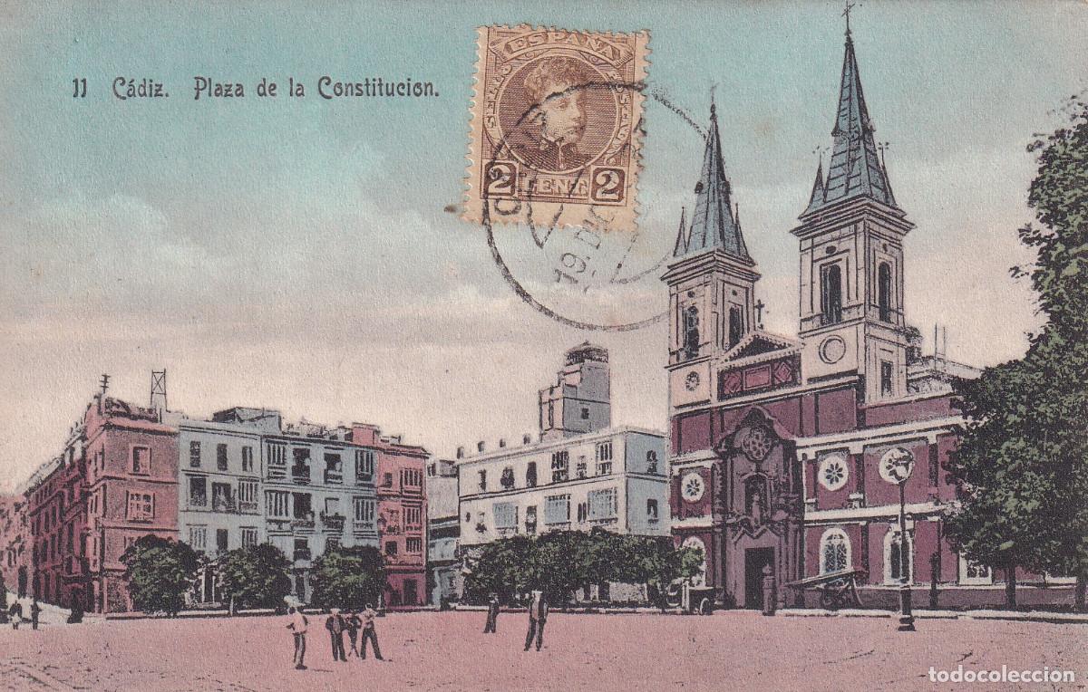 Postales: CADIZ PLAZA DE LA CONSTITUCION