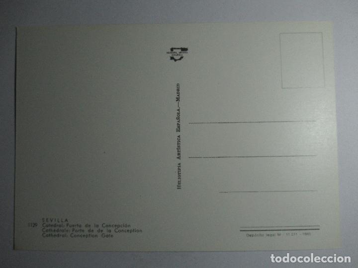 Postales: Sevilla - Catedral. Puerta de la Concepci&oacute;n - Foto 2