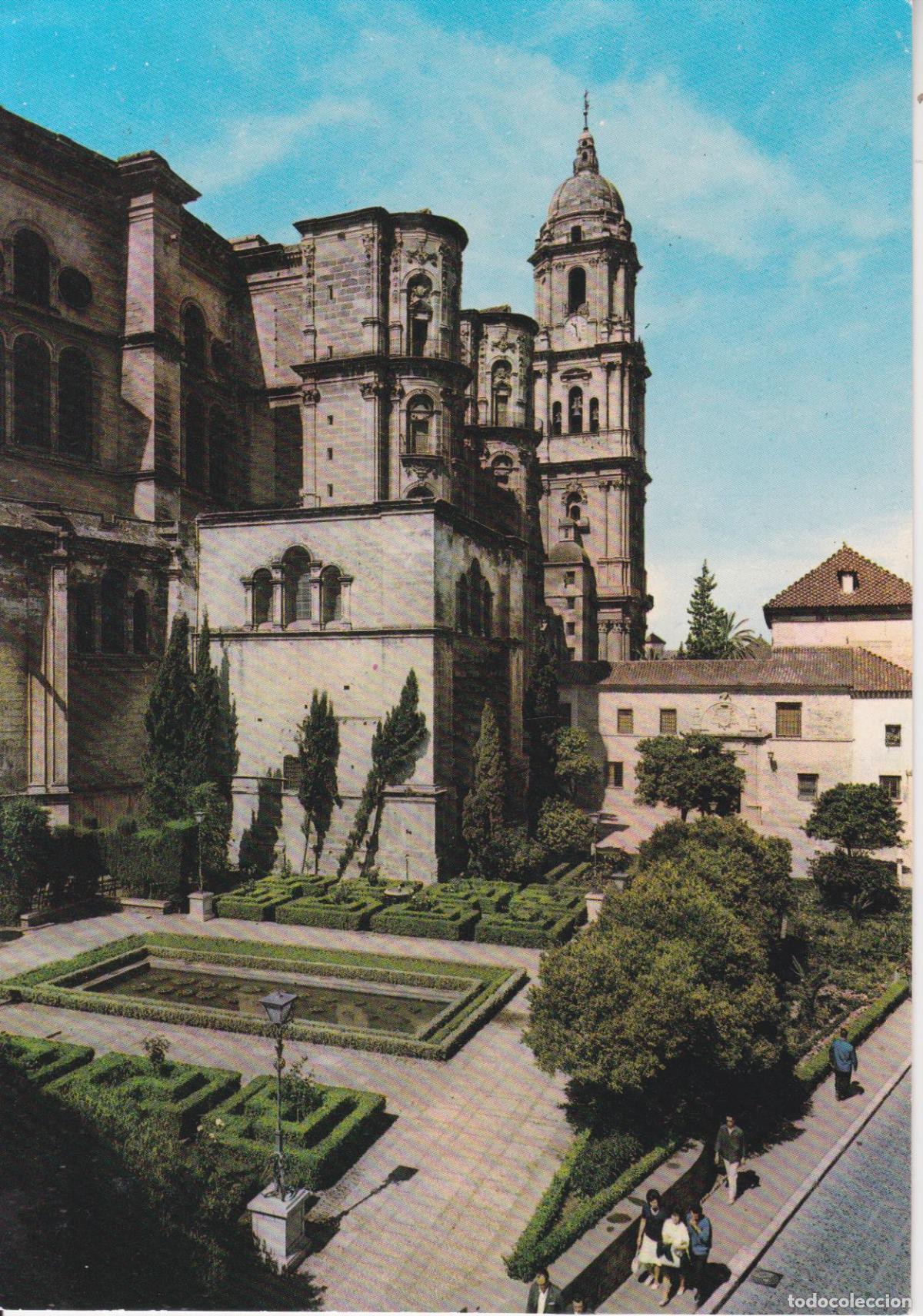 Postales: MALAGA, LA CATEDRAL - EDICIONES ARRIBAS N&ordm;2041 - EDITADA EN 1964 - S/C