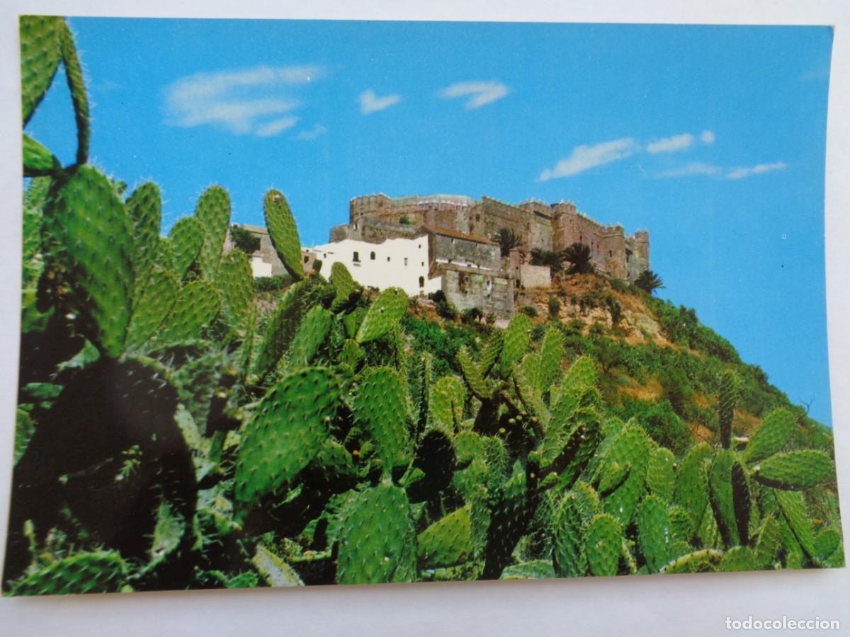 Postales: POSTAL DE ARCOS DE LA FRONTERA ( CADIZ ): CASTILLO SOBRE LA PE&Ntilde;A . A&Ntilde;OS 60